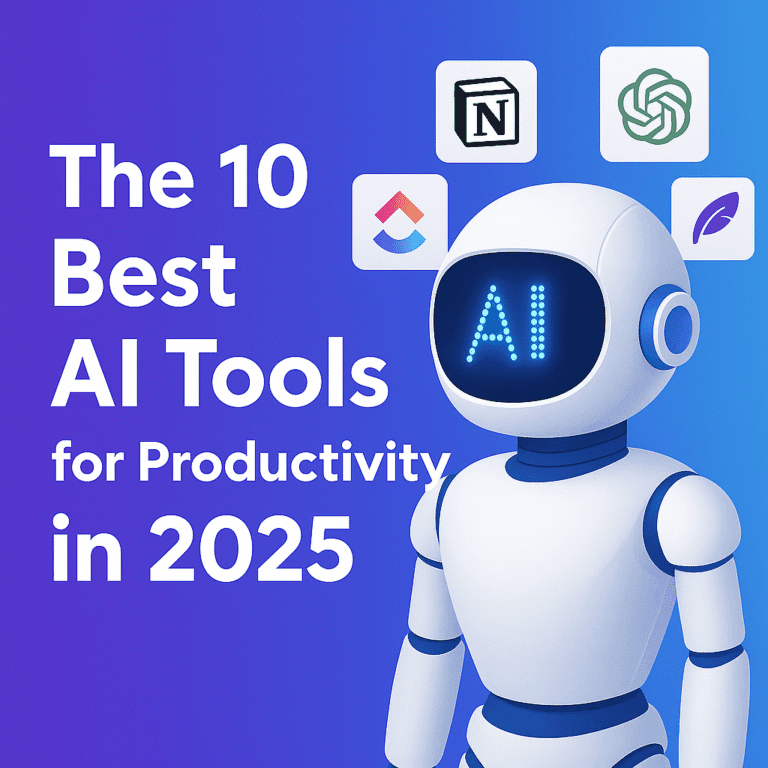 The 10 Best AI Tools for Productivity in 2025