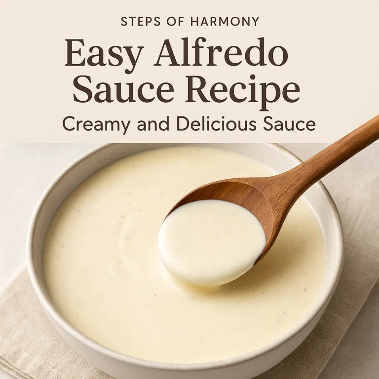 Easy Alfredo Sauce Recipe: Creamy and Delicious Sauce